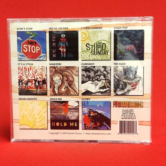 Daniel Correa Progressions CD Signed 2015 - Picture 2 of 8